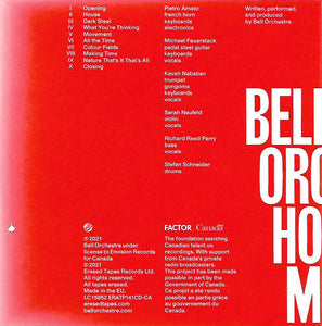 Bell Orchestre - House Music (CD)