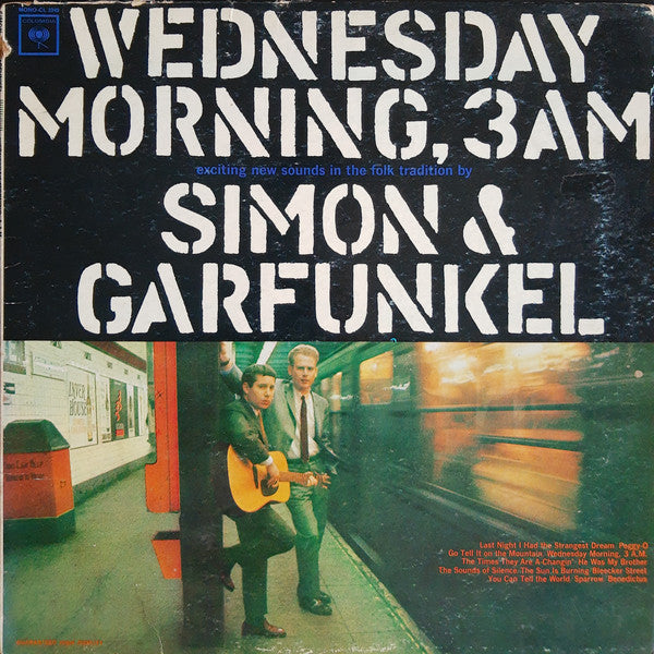 Simon & Garfunkel - Wednesday Morning, 3 A.M.  (LP)