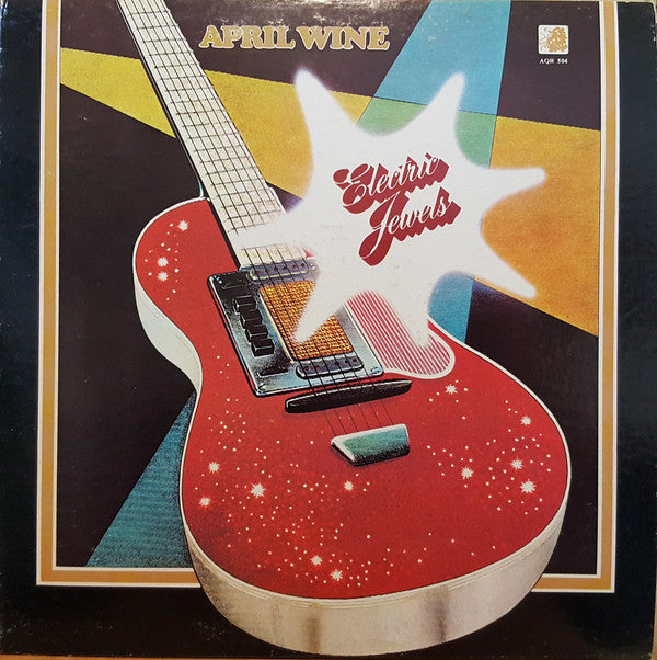 April Wine - Electric Jewels (RSD23 Cherry Red with White Swirl LP)
