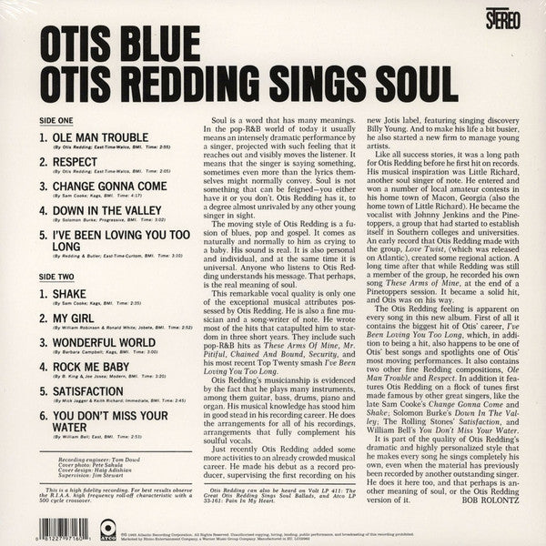 Otis Redding - Otis Blue (LP)