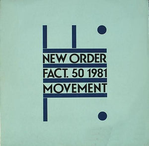 NEW ORDER - MOVEMENT  (LP)