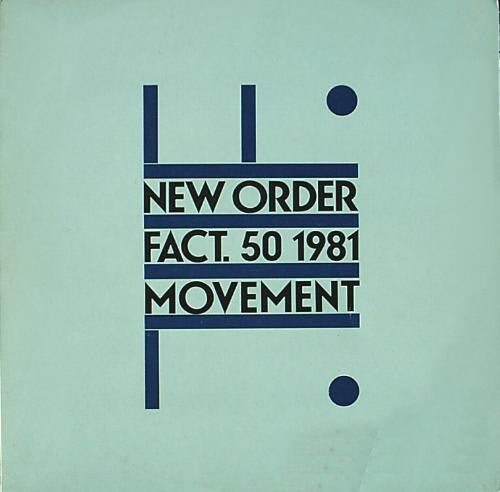 NEW ORDER - MOVEMENT  (LP)