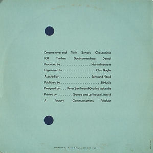 NEW ORDER - MOVEMENT  (LP)
