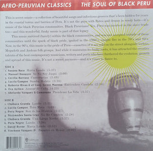 Various Artists-Afro-Peruvian Classics: The Soul of Black Peru  (LP)