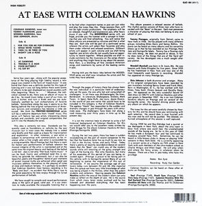 Coleman Hawkins - At Ease With (Lp)