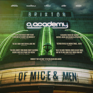 OF MICE AND MEN - LIVE AT BRIXTON (2LP)