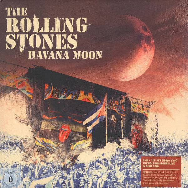 Rolling Stones - Havanna Moon (Live In Cuba 2016 3 LPs & DVD)
