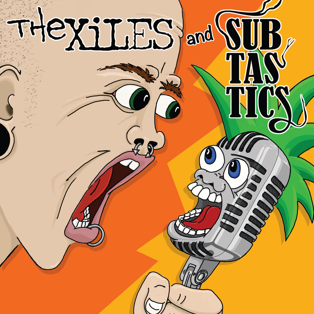 The Xiles & Subtastics-The Xiles/Subtastics Split 7 Inch