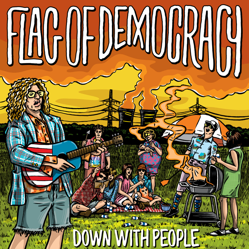 Flag Of Democracy (Fod)-Down With People