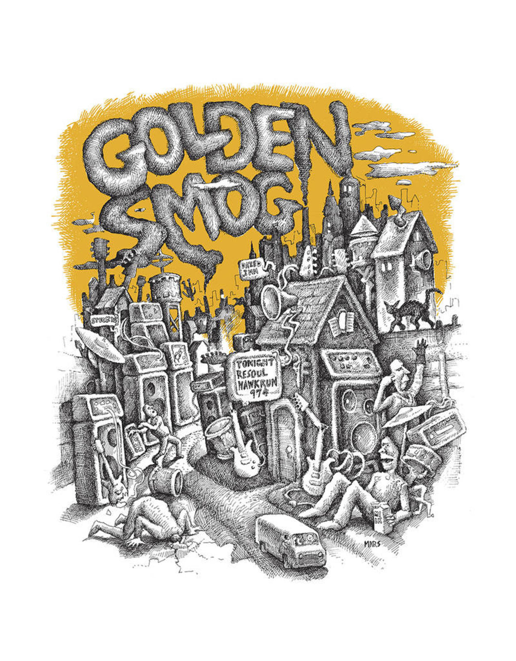 Golden Smog	2022RSD1 - On Golden Smog EP (logo etching)