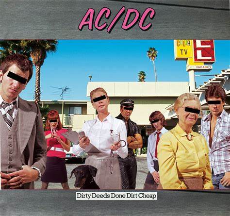 AC/DC - Dirty Deeds Done Dirt Cheap (USED LP)